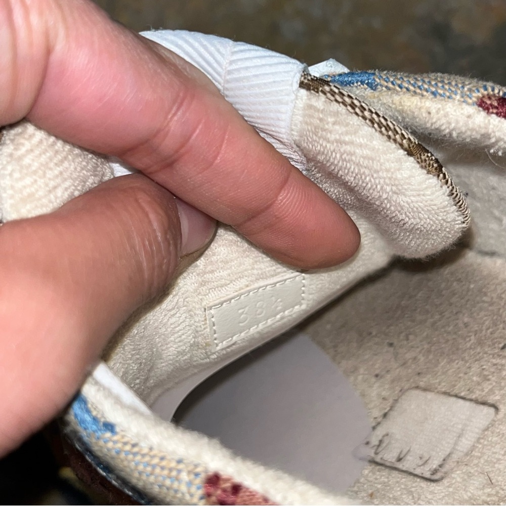 Gucci Rhyton GG Logo Multi Orange Yellow Blue Red Authentic Sneakers With Box - Picture 11 of 16